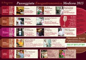 Passeggiata Enogastronomica Medicea - pieghevole i