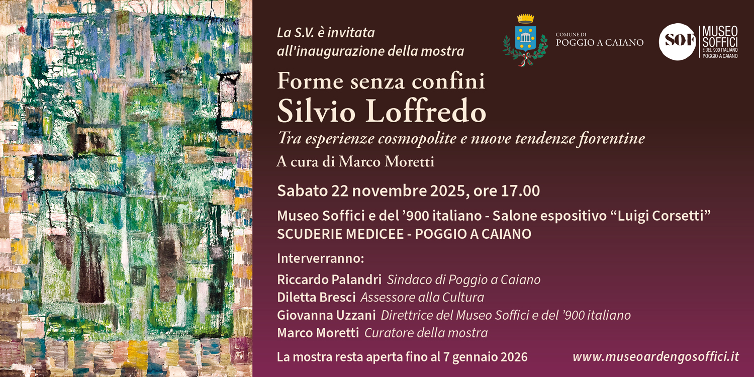 Il 22 novembre 2025 inaugura la mostra "Forme senza confini" dedicata a Silvio Loffredo